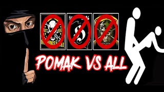 Hooligansgame  POMAK VS ALL RUN amp LOG OUT [upl. by Eilama]