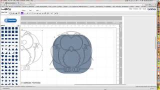 How to Transform a JPeg into a Cutting File  ScanNCut [upl. by Ytsirt]