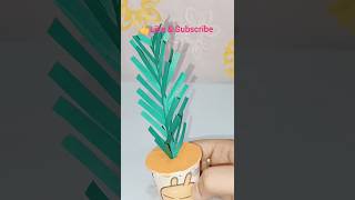 Paper tree making shorts diy craft trending [upl. by Dusza]