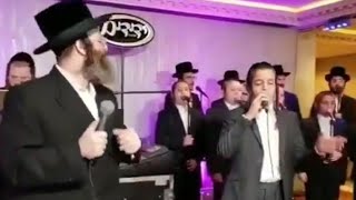 Dudi Linker With R Shloime Taussig amp Yedidim Choir At A Wedding [upl. by Irbmac]