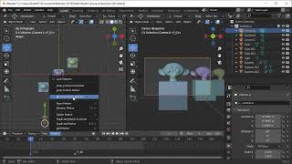 Blender 29 Bind Camera to Markers [upl. by Carla482]
