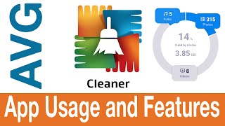 AVG Cleaner  App Usage and Features [upl. by Bokaj241]