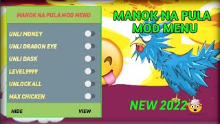 MANOK NA PULA MOD MENU NEW 2022 UNLOCK SARIMANOK🤯🙀LEVEL 9999🤯 [upl. by Reeve]