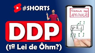 Shorts de Física  COMO CALCULAR A TENSÃO OU DPP 1ª LEI DE ÔHM Fórmulas para Aprovação [upl. by Elawalo]