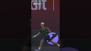 MAGICAL Lorenzo Musetti Backhand 🪄 [upl. by Kotta]