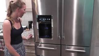 Kitchen Aid Refrigerator review KRMF706ESS [upl. by Nirel]