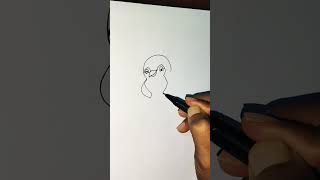 easy kids drawing shorts trending viral reels art drawing youtubeshorts kids penguin funny [upl. by Ahseenak]