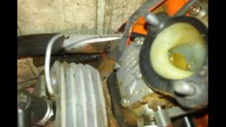 Husqvarna 61 New Fuel Line Install [upl. by Yauq]