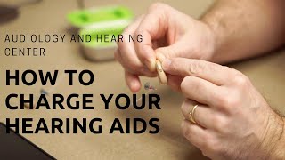 How to Charge Your Rechargeable Hearing Aids [upl. by Hsekar]