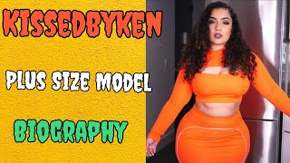 KissedByken Plus Size Model  Biography  Wikipedia [upl. by Iccir800]