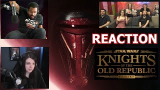 Star Wars Knights of the Old Republic Remake Trailer Gamers Live Reaction at PlayStation Showcase [upl. by Cargian]