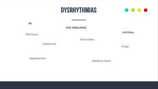 Dysrhythmias  Cardiovascular Emergencies  EMS Study Help [upl. by Dihsar]