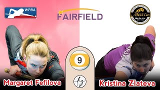 WPBA Fairfield 2024 Kristina Zlateva vs Margaret Fefilova Styer [upl. by Newton110]