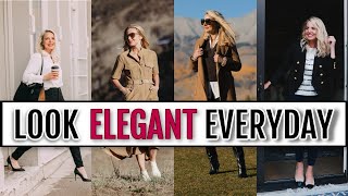 How To Easily Look Elegant and Classy EVERY Single Day  10 Simple Tips for Women over 40 [upl. by Gualtiero]