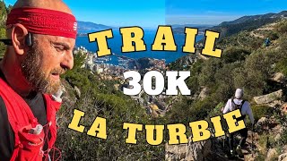 Trail de la Turbie 30k  Riviera Challenge part1 [upl. by Vergil]