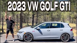 Watch This 2023 Volkswagen Golf GTI on Everyman Driver [upl. by Nuhsyar620]