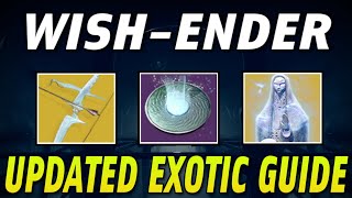 HOW TO GET WISHENDER BOW IN 2023 EASY Updated AWOKEN TALISMAN Exotic Guide Destiny 2 Lightfall [upl. by Neerhtak]