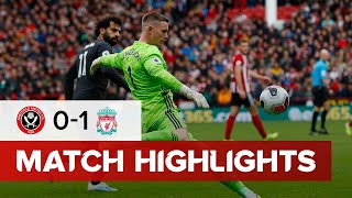 Sheffield United 01 Liverpool  Premier League highlights [upl. by Ribaudo66]