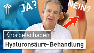 Hyaluronsäure zur Behandlung von Knorpelschaden amp Arthrose Das sollten Sie wissen [upl. by Lindeberg]