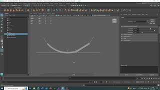 How to bend or curve a 3D model easily  Maya 2025 [upl. by Hillier]