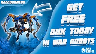 HUGE DUX GIVEAWAY  War Robots [upl. by Nwahsuq770]