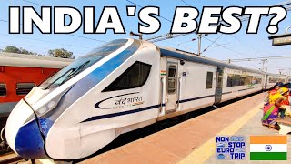 Indias HOMEGROWN Highspeed Trains  Vande Bharat Express from Varanasi to Delhi [upl. by Ramses869]