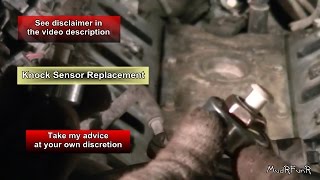 Knock Sensor Replacement  53L Chevy Avalanche [upl. by Channa29]