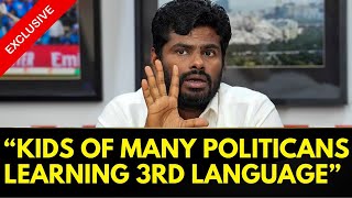 EXCLUSIVE Tamil Nadu BJP President Annamalai on Language Diversity amp Inclusivity  CNN News18 [upl. by Longan149]