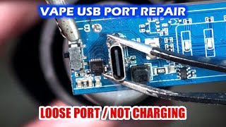 USBC Port Repair Not Charging Innokin T22 Pro [upl. by Danika955]