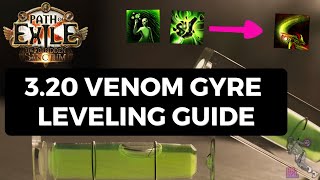 PoE 320 Venom Gyre Deadeye Leveling Guide for Campaign  SUPER FAST 100 A10 in 3HR 45MINS [upl. by Woodcock]