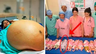 Mother Gives Birth to 10 Babies and Doctors Realize One of Them Isnt a Baby Biggest Shock [upl. by Lorenzo537]