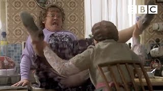 Agnes gets herself into a sticky situation  Mrs Browns Boys  BBC [upl. by Ainitsirk212]