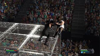 June 28 1998 King of the Ring Undertaker vs Mankind Hell in a Cell [upl. by Esac]