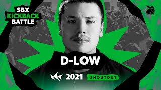 Dlow  Dímelo  SBX KICKBACK BATTLE 2021 [upl. by Anivel]