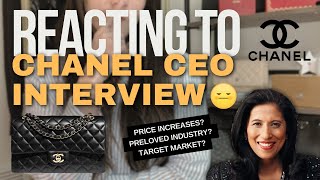 Reacting to rare Bloomberg interview with Leena Nair CEO of Chanel 😶 5 main takeaways chanel [upl. by Aidnyl]