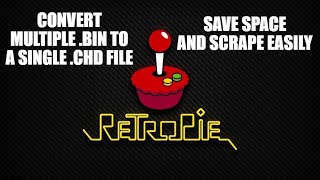 Convert bincue to single CHD file  RetroPie [upl. by Kitty]