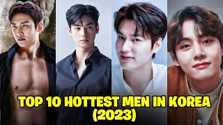 Top 10 Most Handsome Korean Actors in 2023 [upl. by Alleahcim]