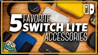 5 BEST Nintendo Switch LITE Accessories  List and Review [upl. by Cairistiona]