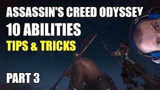 Assassins Creed Odyssey 10 abilities Tips amp Tricks part 3 [upl. by Yednarb622]