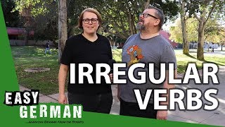 Irregular Verbs Haben Sein Gehen  Super Easy German 90 [upl. by Ellitnahc]