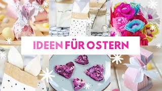 4 einfache DIYs für Ostern 2021  LastMinuteIdeenSOSGeschenke  TRYTRYTRY [upl. by Eerihs]