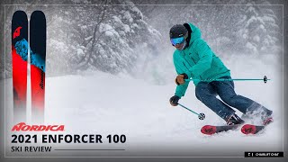 2021 Nordica Enforcer 100 Ski Review [upl. by Cassilda683]