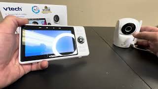 vtech smart baby monitor pan and tilt [upl. by Nowyt833]