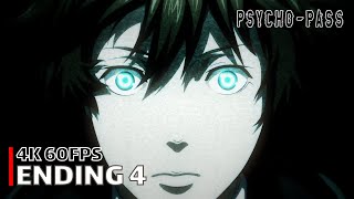 PsychoPass  Ending 4 【bullet】 4K 60FPS Creditless  CC [upl. by Lombardy]