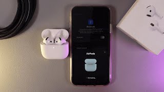 How to Pair Apple AirPods 4 with iPhone [upl. by Otipaga]