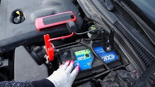 Jump starting car with no battery  AUDEW jump starter [upl. by Eahsed]