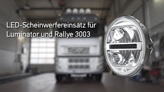 LEDUPGRADE Scheinwerfereinsatz für Luminator und Rallye 3003 Halogen [upl. by Marsha]