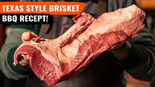 Low and Slow Texas stijl BRISKET op de kamado  BBQ Recept [upl. by Aloise]