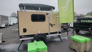 We Ordered a Cargo King 5 X 8 Enclosed Trailer For Camping [upl. by Gurolinick]