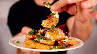 Best Quick Shrimp a la Plancha  Spanish Tapas [upl. by Scribner]